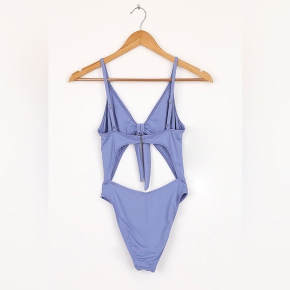 Dippin Daisy's Tie-Front One-Piece Swimsuit Size Large - Picture 4 of 14